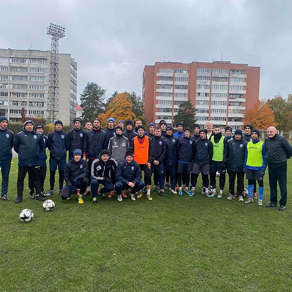 Тренировку команды посетил Сергей Горлукович