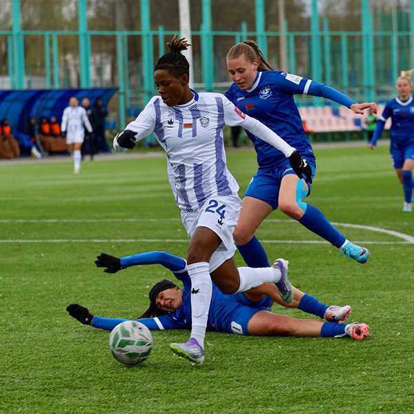 Девушки сыграли вничью в Витебске